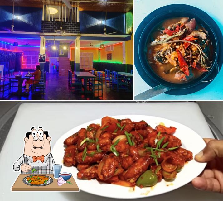 Chicken wings at New Bhat Ghar