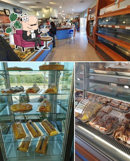 Gli interni di Pasticceria San Marone