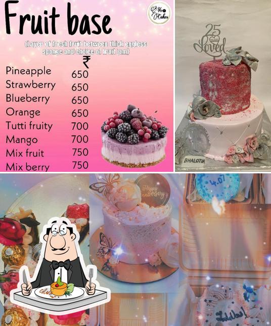 Food at Yo cakes