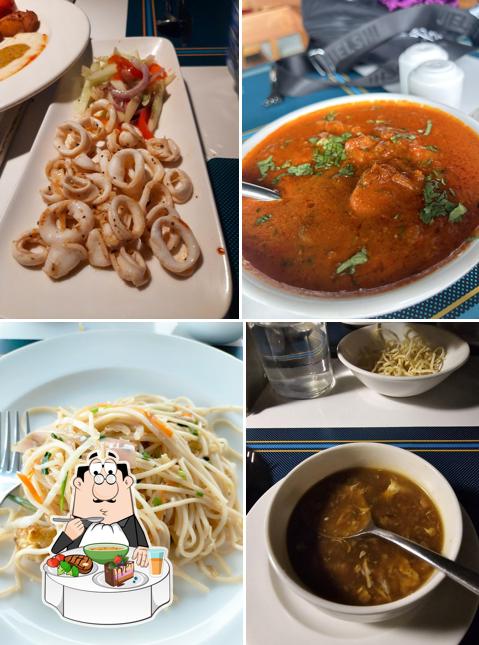 Hot and sour soup at Seafood Delights Andaman Best Sea View Restaurant in Port Blair
