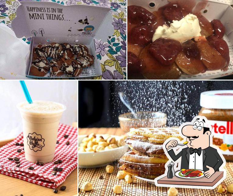Food at The Belgian Waffle Co