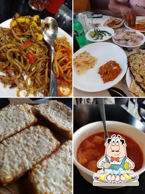 Get seafood at The D Pizza