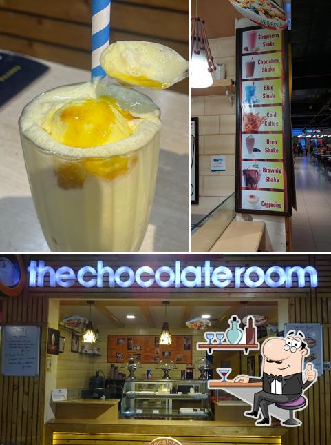 The interior of The chocolate room