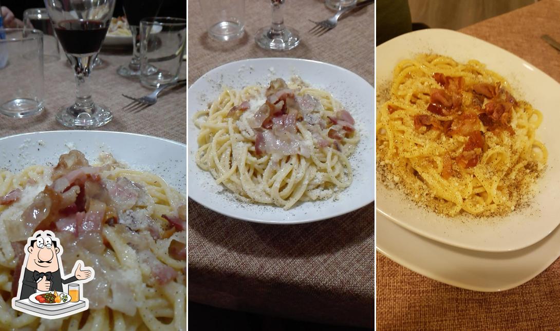 Cibo al Trattoria Le Romanelle