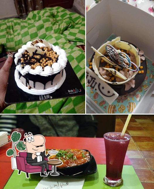 The picture of Bake 4 U’s interior and beer