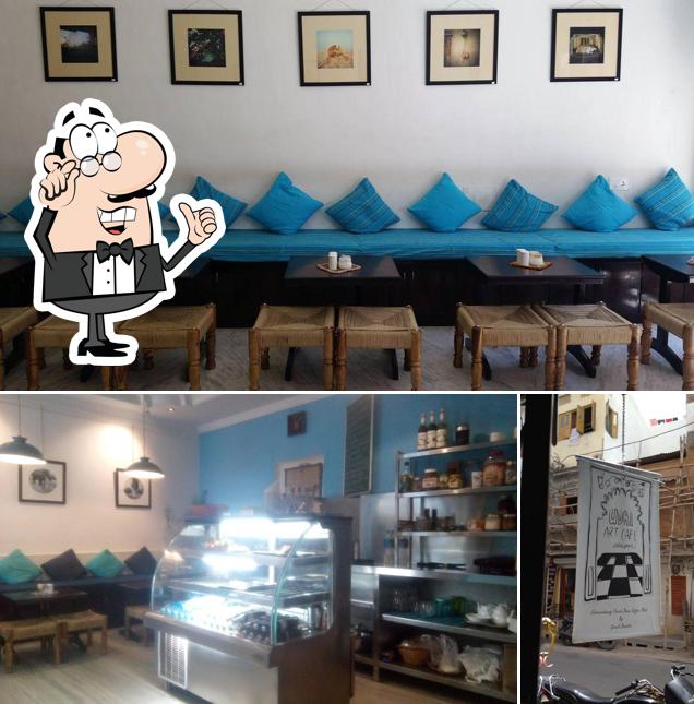 Udai Art Cafe is distinguished by interior and exterior