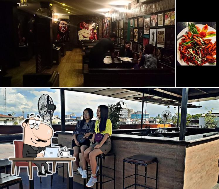 The interior of weKe Restaurant
