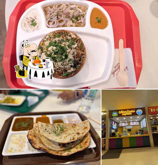 Food at Amritsari Express