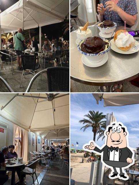 Gli interni di Bar gelateria La Sirenetta