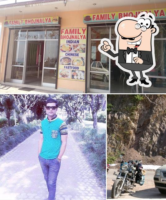 Enjoy the view at the outside area of Family Home Stay Chabahan