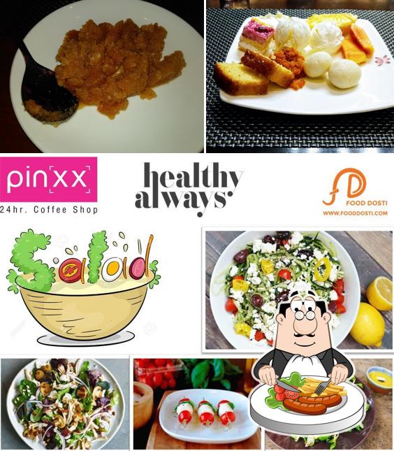 Food at Pinxx Coffee Shop