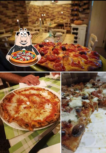 Prenditi tra le svariate varianti di pizza