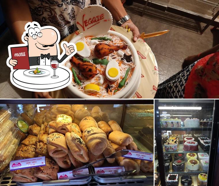 Food at Monginis Cake Shop
