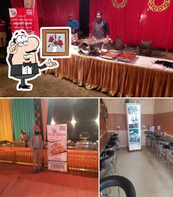 The interior of Amritsari Kulcha Sardar Ji Ludhiana Wale