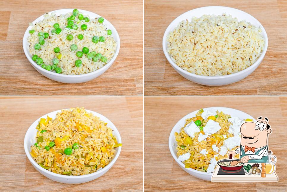 Fried rice at Chouhan Dhaba