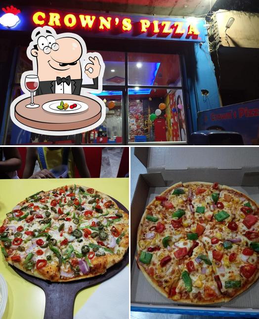 Meals at Crown's Pizza
