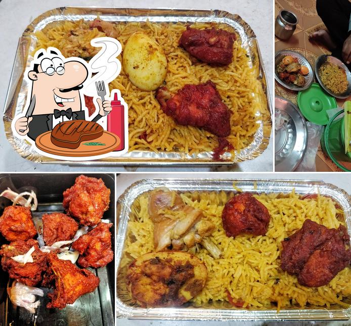 Order meat meals at HOT BOX