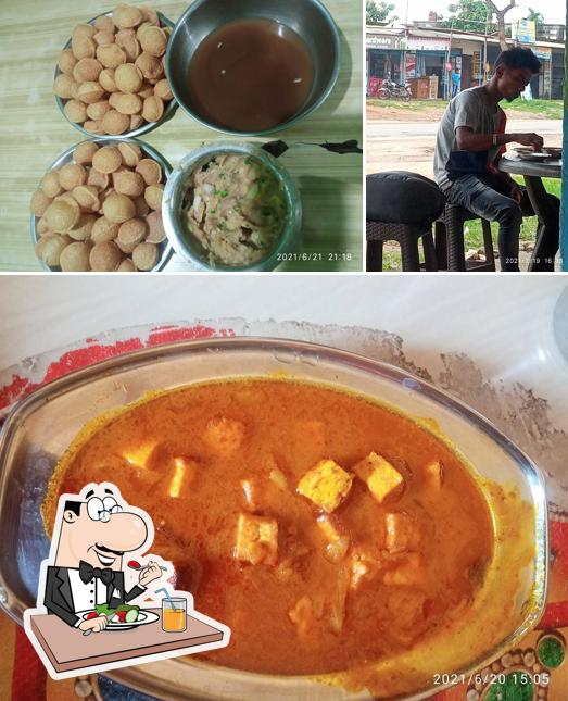 The photo of food and interior at Hotel mahamaya restaurants