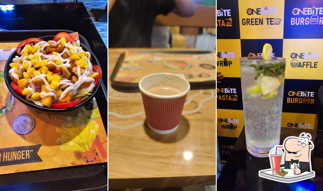 Enjoy a drink at One Bite Nawada
