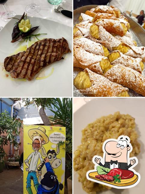 Prova i un pasto a base di carne a Paradiso della zagara