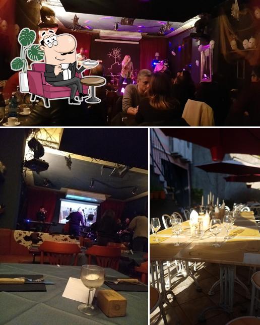 Dai un'occhiata agli interni di Scotch club