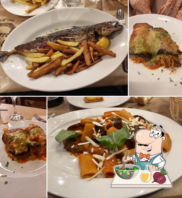 Insalata di barbabietole al Trattoria Al Ferro di Cavallo