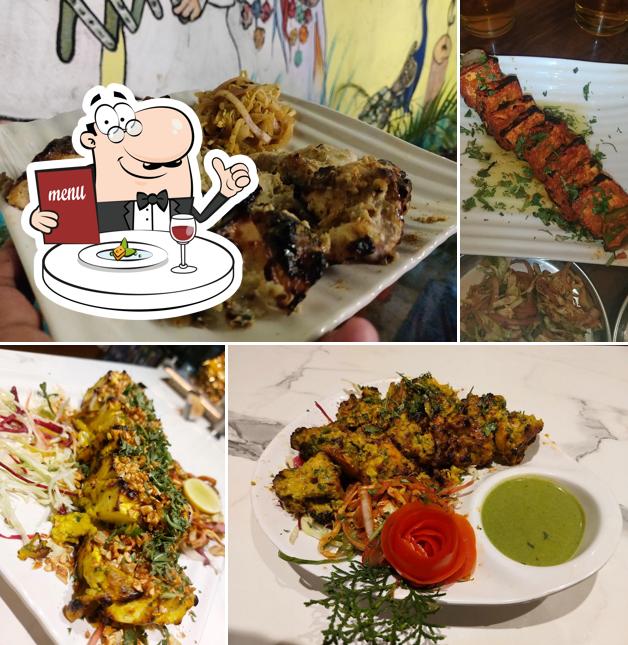 Food at Sonu Dhaba