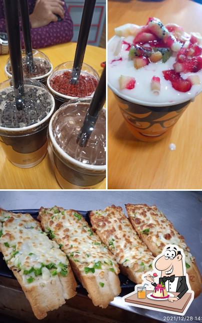 Enjoy one of the sweet dishes