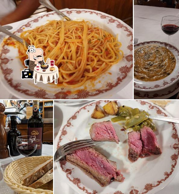 Platti al Trattoria Da Ruggero