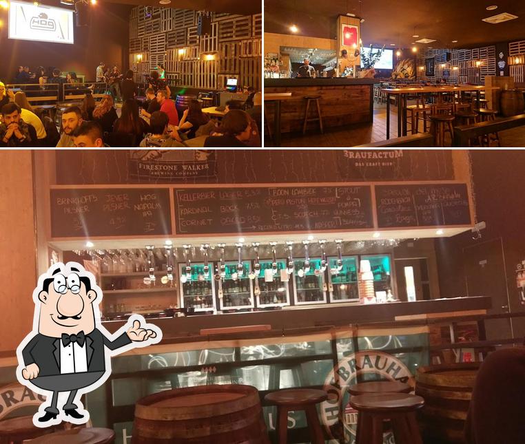 Dai un'occhiata agli interni di Hog Beer Ristopub