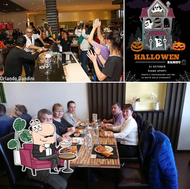 La immagine di interni e esterno da Ristorante Bambù Grill Sushi & Wok