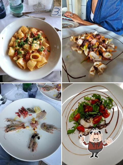 Cibo al Ristorante Saint Tropez