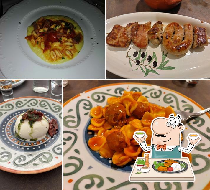 Cibo al Trattoria AL VECCHIO ARCO