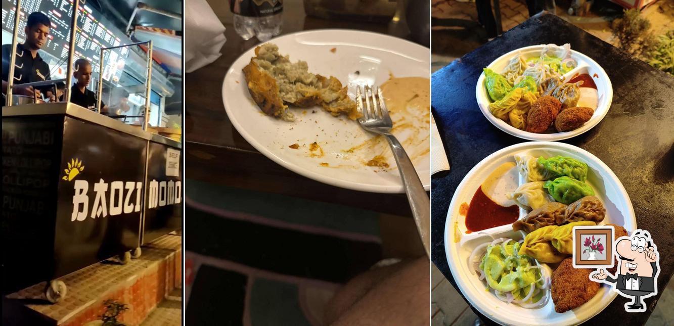 The interior of Baozi momos