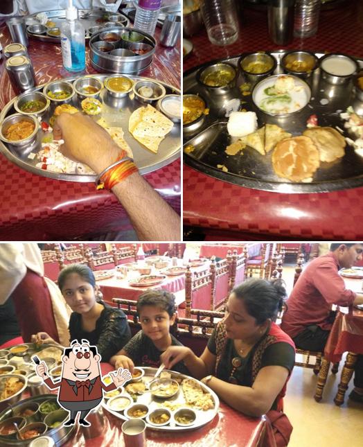 Meals at Kansar Gujarati Thali