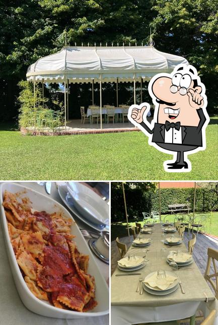Questa è la foto che presenta la interni e cibo di Azienda Agricola La Maestà