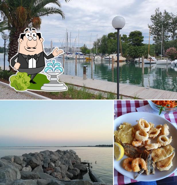 Curiosa tra gli esterni di La Cambusa - Ristorante Self Service - Marina Monfalcone