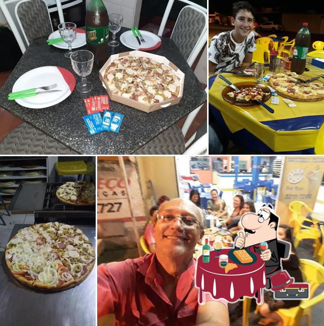 Waffles em Primu’s Pizzaria e Sorveteria