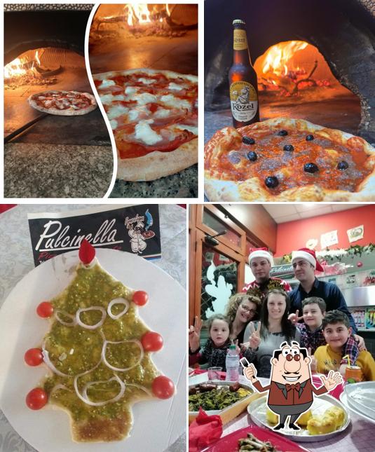 Platti al Pizzeria Pulcinella