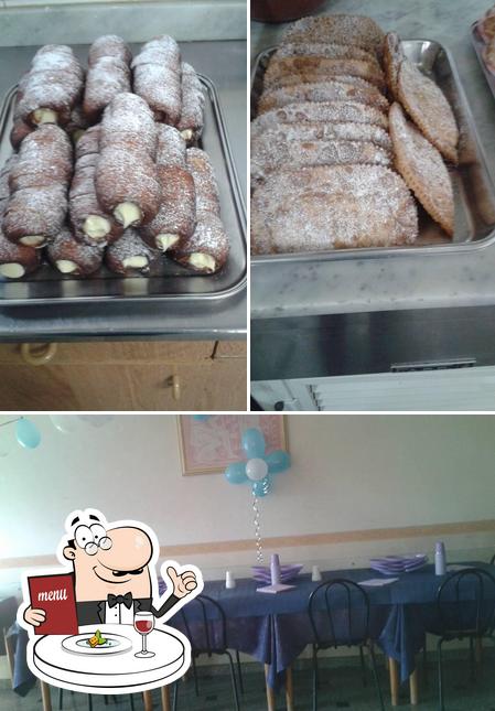 Tra le varie cose da Ristorante Bar Panorama si possono trovare la cibo e interni
