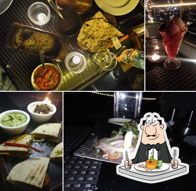 Food at The Rooftop by Yogi Executive