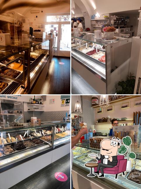 Dai un'occhiata agli interni di Gelateria Bella Blu