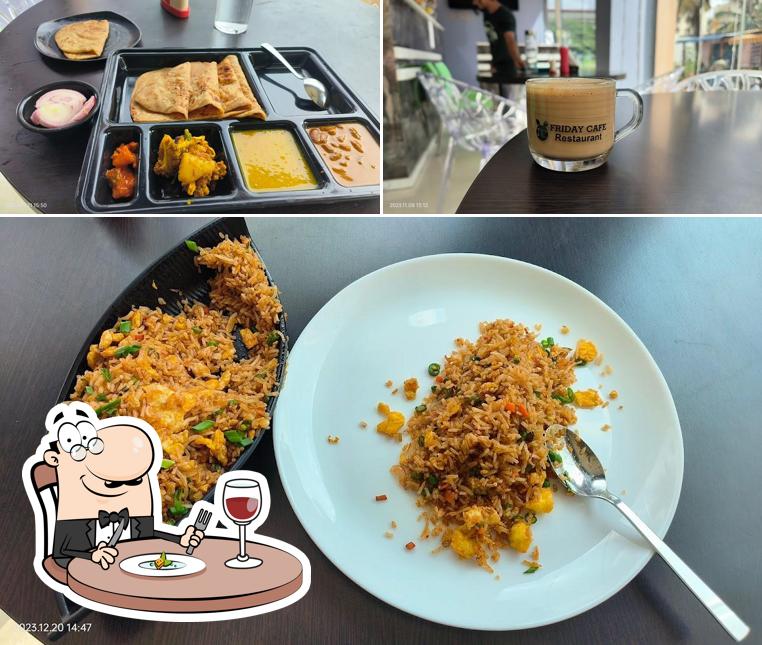 Take a look at the image depicting food and beverage at Friday Cafe & Restaurant
