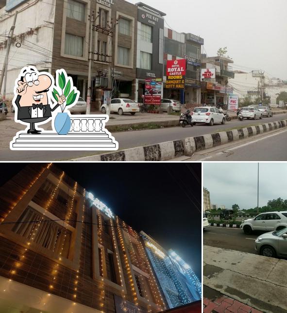 The exterior of Hotel Royal Castle