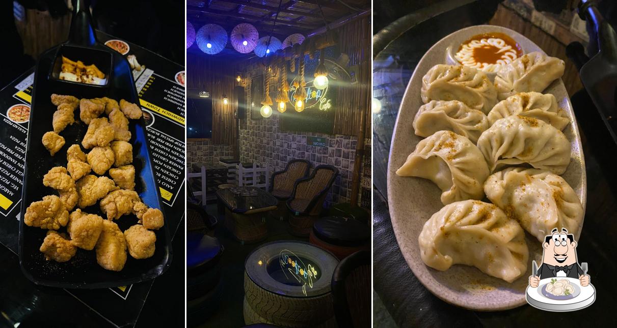 Dumplings at The rooftop cafe sambhal