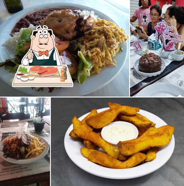 Peixe e fritas em Carne e Cia