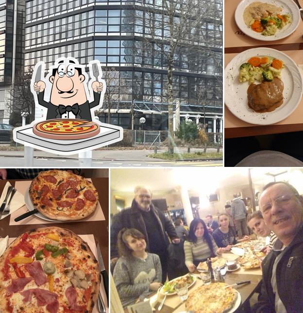 A Ristorante Bella Vita Pizzeria, puoi prenderti una bella pizza