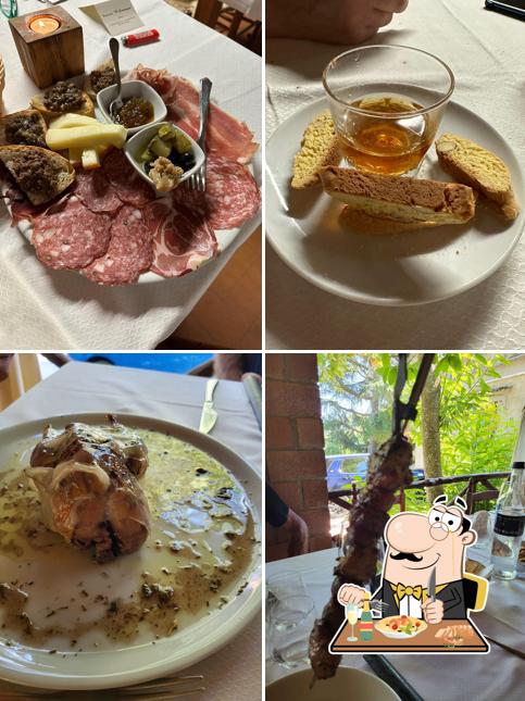 Cibo al Ristorante Il Castagno da Nichi