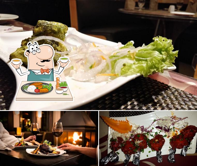Food at Roots Restaurant