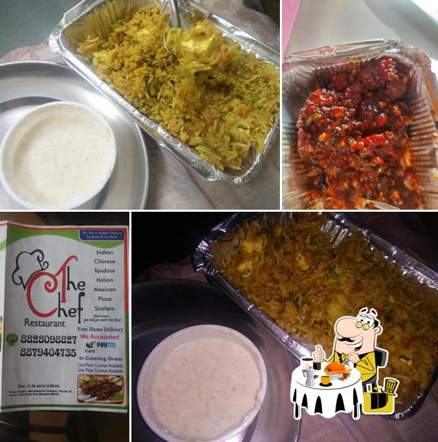 Food at The Chef Restaurant (Naaz Kitchen)